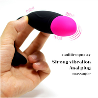 Slip-Vibrator mit Fernbedienung Leistungsstarker 10-Gang Vibrierender Wiederaufladbarer Sexspielzeug für Männer und Frauen G-Punkt-Vibrator Anal Lesbisch