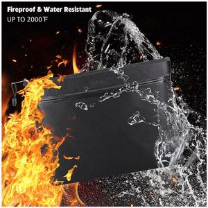 CUSTOM Customized A4 Money <b>Document</b> <b>Bag</b> Holder Fireproof and Waterproof Storage Solution for Cash & Files OEM - Product Image 3