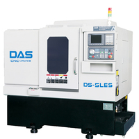 DAS DS-5LES Horizontal Slant Bed Gang-type CNC Tour Millings (Long Voyage) Commande numérique Unique Medium Duty 4500 RPM