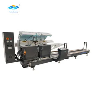 Sliding window and door bevel cutting machine double head up cut saw for aluminum and upvc profile