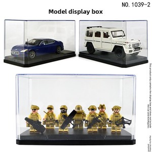 Boîte de rangement pour figurines de blocs de construction, acrylique transparent, anti-poussière, petite figurine compatible pour jouet DIY - Product Image 3