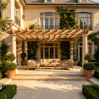 Villa de luxe contemporaine en plein air, à deux étages, structure en acier, murs en verre, écologique, durable, appartement, salon, resort