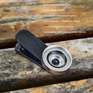 Objectif macro pour téléphone portable en verre <span class=keywords><strong>haut</strong></span> <span class=keywords><strong>de</strong></span> <span class=keywords><strong>gamme</strong></span>, 30-150 mm, mise au point 10x, grossissement, zoom, fond pour iPhone, livestream, vlog - Product Image 5