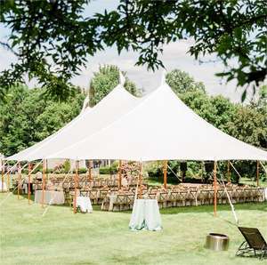 خيمة بيضاء لحفلات الزفاف من Tourle للمناسبات والزفاف في الهواء الطلق خيمة عمود مقاوم للماء - Product Image 1