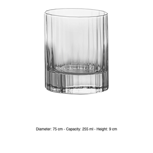 Vaso para agua Bach de Luigi Bormioli, 25.5 cl, altura 9 cm, diámetro 7.5 cm - Product Image 3