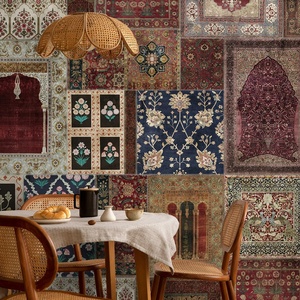 Facile à installer Tapis traditionnel Design <span class=keywords><strong>Style</strong></span> non tissé <span class=keywords><strong>Papier</strong></span> <span class=keywords><strong>peint</strong></span> Mural Ali Mountain <span class=keywords><strong>Papier</strong></span> <span class=keywords><strong>peint</strong></span> indien - Product Image 3