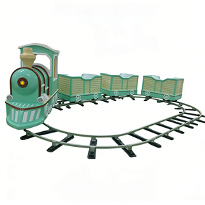<span class=keywords><strong>Tren</strong></span> de Juguete para Parque de Atracciones de Fábrica Original, Trenes Miniatura para Parque Temático al Aire Libre - Eléctrico, Duradero y con Diseño de Dibujos Animados - Product Image 5