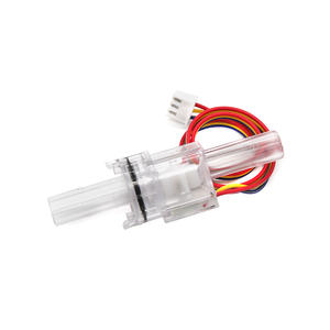 Medidor de Flujo de Efecto Hall Miniatura de 3 Puntos, Sensor Transparente Visible para Máquinas de Café y Purificadores de Agua - Product Image 1