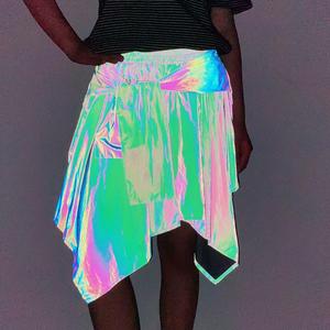 ชุดกะลาสีสะท้อนแสงสีรุ้งสไตล์วิทยาลัยญี่ปุ่นสำหรับฤดูใบไม้ผลิฤดูร้อนชุดเครื่องแบบเสื้อคอสเพลย์สำหรับเด็กนักเรียนหญิงกระโปรง - Product Image 5