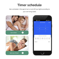 Tuya ZigBee 3.0 Module de commutateur mural intelligent Gradateur 1Gang 240v avec contrôle à 2 voies EU Standard Works Alexa Google Home WiFi Network