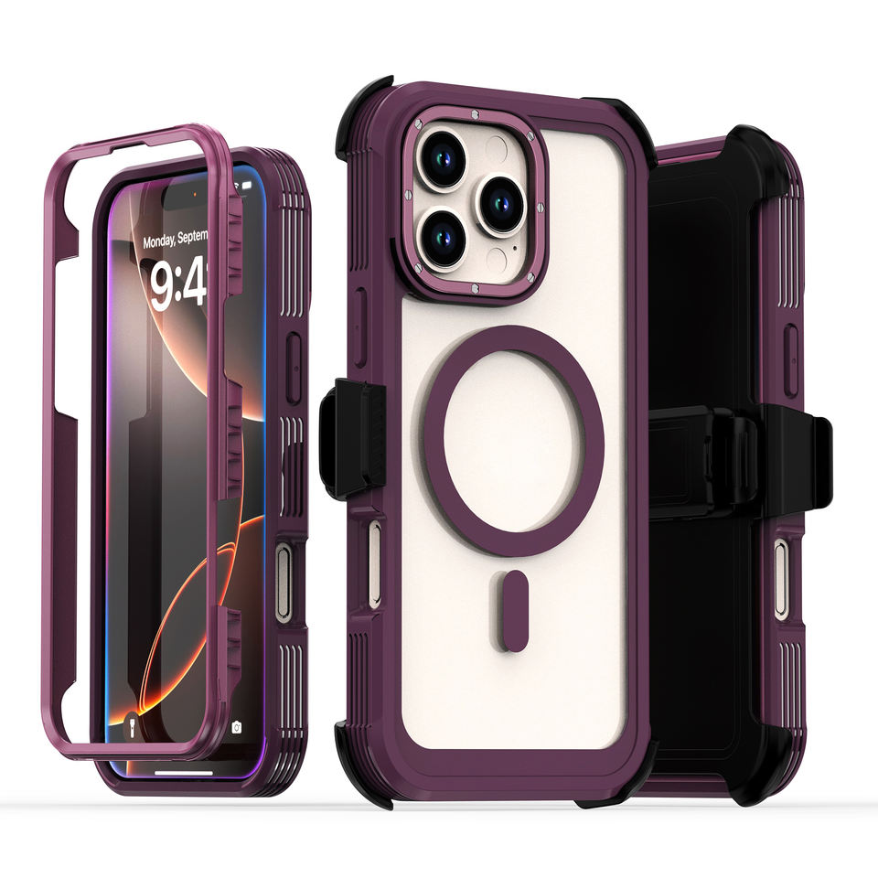 360° Shockproof Hybrid Phone Case for iPhone 17 16 15 14 13
