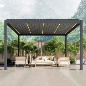 Pérgola Bioclimática de Aluminio Ecológica y Resistente Oweado, de Alta Capacidad de Carga, para Balcón, Resistente al Viento, con Recubrimiento en Polvo - Product Image 6
