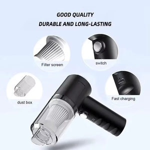 Aspiradora Doméstica Pequeña para Auto, Inalámbrica, Recargable, Totalmente Automática, de Alta Potencia, Aspiradora Potente para Auto y Computadora de Escritorio - Product Image 2