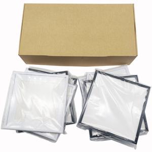 Ensemble de 9 pièces de carreaux photo autocollants 8x8 pouces avec passe-partout et plexiglas pour la décoration de la maison - Product Image 4