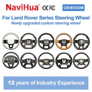 NaviHua Nouvelle Arrivée Volant de Voiture Amélioré Cuir et Fibre de Carbone pour Land Rover Range Rover Vogue/Sport/Velar - Product Image 1