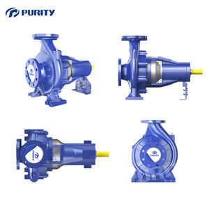 Bomba De Eixo Nu Centrífuga 90 Kw, grande Bomba Centrífuga De Água De Impulsor De Ferro Fundido 250kw Bomba Centrífuga - Product Image 2