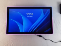 Capacitive Gaming Monitor 23.8 Inch Full-HD Projected Capacitive LCD Strip Lights Touchscreen Monitor with RGB LED Touch Monitor