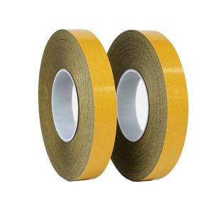 2-高温耐熱性残留接着剤なし薄い黒ポリエステルフィルム黄色のリリースライナー両面PETテープ - Product Image 6