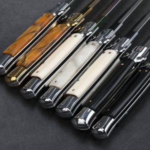 Dao đa năng gấp bằng thép không gỉ Fanstoon, kiểu Ý, dùng cho ngoài trời, cắm trại, săn bắn, dao bỏ túi AKC - Product Image 3