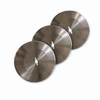 Lame circulaire de qualité alimentaire pour shawarma, en acier inoxydable 440C, poli miroir, 58-60 HRC, pour machine à trancher les gyro kebabs