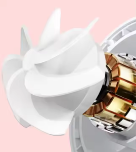 New Astronaut USB Rechargeable Mini <b>Handheld</b> Turbo Silent <b>Fan</b> 5V Bladeless Plastic for Household Car and Outdoor Use - Product Image 3