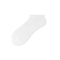Chaussettes de sport personnalisées en jacquard, blanches, rembourrées, avec logo brodé, pour la gym et le sport, vente en gros