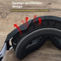 Lunettes de moto neuves en stock, anti-sable, à lentille cylindrique pour la conduite en extérieur