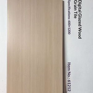 600x1200mm <strong>Wood</strong> Look Porcelain Tiles, Chinese Modern Style Full Body, Fine Carved Glazed <strong>Wood</strong> &amp; Raw Stone Texture - Product Image 3