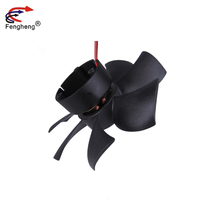 Ventilateurs à haut débit d'air 120mm 120x120x25mm 12 volts DC roulement à billes ventilateur de refroidissement par Induction sans cadre sans brosse