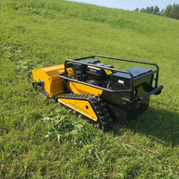 Tondeuse robot à fléaux télécommandée autopropulsée 764CC dernière génération pour jardin, cour et verger