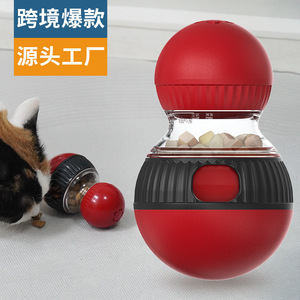 Jouet pour chien et chat - Jouet interactif personnalisé avec logo, distributeur de nourriture, anti-anxiété, anti-ennui, favorisant la perte de poids, sans BPA, en ABS - Jouet pour animaux de compagnie - Product Image 2