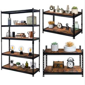 <span class=keywords><strong>5</strong></span> étagères de rangement pour garage, unités de stockage métalliques pour entrepôt - Product Image 6