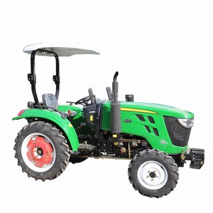 Chinese Compact <strong>Lawn</strong> <strong>Mower</strong> Tractor Implements 4WD <strong>with</strong> <strong>Front</strong> <strong>Loader</strong> Backhoe Attachment for Agriculture CE for Sale - Product Image 2