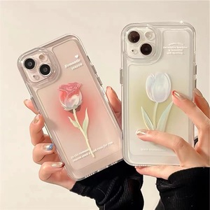 Funda de Teléfono con Diseño de Tulipán a <span class=keywords><strong>Precio</strong></span> de Mayoreo para <span class=keywords><strong>iPhone</strong></span> 11 12 <span class=keywords><strong>13</strong></span> 14 Plus 15 16 17 Pro Max, Funda de Teléfono con Diseño de <span class=keywords><strong>Rosa</strong></span> para Chicas - Product Image 1