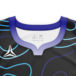 Maillot de basket sublimé Healy, col en V, sans manches, en mesh respirant, unisexe, pour adulte, vêtement de sport d'été pour l'extérieur - Product Image 3