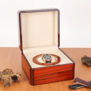 Kotak kemasan jam tangan pintar maystery jam tangan kayu Tunggal hadiah