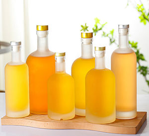 Bouteilles de vin de fruits écologiques étanches en verre transparent avec <span class=keywords><strong>bouchon</strong></span> Bouteilles vides en gros <span class=keywords><strong>pour</strong></span> boisson au vin de fruits - Product Image 5