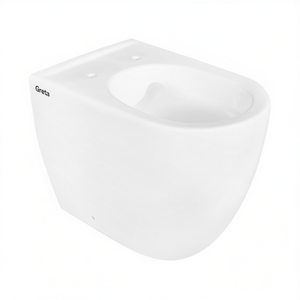 WC mural sans rebord Greta, vidange universelle, blanc, longueur 57 cm, largeur 44 cm - Product Image 2