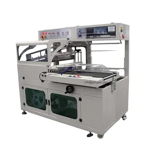 Automatische Schrumpfverpackungsmaschine L-Leiste Schrumpftonnel POF-Follywood-Verpackungsmaschinen mit CE-Zertifizierung