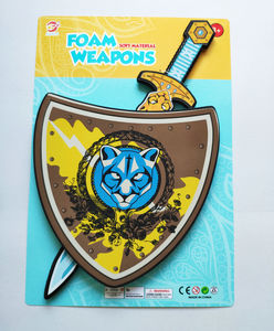 Espada de juguete de espuma EVA de 50cm para niños, <span class=keywords><strong>Arma</strong></span> de juguete de espuma con escudo de espuma - Product Image 2