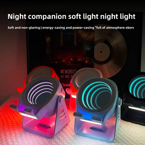 Enceinte sans fil à connexion audio par induction 5 en <span class=keywords><strong>1</strong></span> avec support de téléphone, charge sans fil, RGB 180 °   Support réglable pour téléphone - Product Image 1