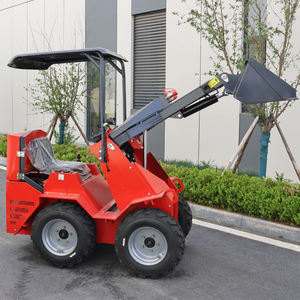 Disesuaikan teleskopik <span class=keywords><strong>Dingo</strong></span> selip Steer roda listrik Mini depan pemuat harga murah - Product Image 5