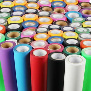 Kenteer factory htv suppliers wholesale easy weed cut textile vinil flex pu film heat transfer vinyl roll for t shirt clothing