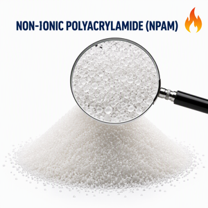 Poliacrilamida No Iónica NPAM, <span class=keywords><strong>Floculante</strong></span> en Polvo, Agente Deshidratante de Lodos, 99% de Pureza, Grado Industrial - Product Image 1
