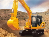 14 Ton CDM6150 Excavator Crawler Alat Berat Beroda Rantai untuk Pekerjaan Pondasi, Konstruksi Jalan, dan Penanganan Material