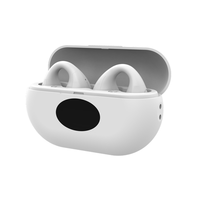 Écouteurs à Conduction Aérienne à Clip d'Oreille avec Contrôle Tactile Intelligent, Audio Puissant pour la Musique, Haut-parleur 16 mm, Écouteurs sans Fil