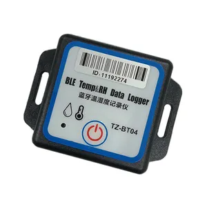 TZONE Monitor suhu dan kelembaban aplikasi bebas kelembaban pencatat Data Remote Control nirkabel Bluetooth