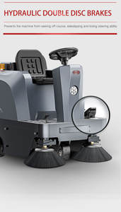 扬子S4高品质清洗机汽车扫地机扫地机工业骑扫地机 - Product Image 6