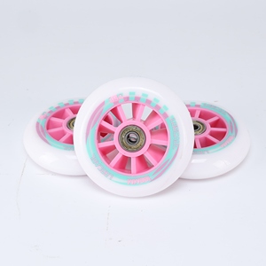 Roues de patinage à roulettes à haute résilience en PU OEM/ODM avec roulements ABEC-11, roues pivotantes <span class=keywords><strong>pour</strong></span> <span class=keywords><strong>chaise</strong></span> de bureau, roues <span class=keywords><strong>pour</strong></span> sports de plein air - Product Image 3