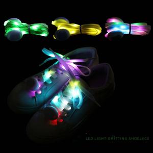 Cuerda Plana de Nailon de <span class=keywords><strong>8</strong></span>.ª Generación con Carcasa Blanca de Poliéster, Tiras de Luz LED de Alto Brillo para Actividades Nocturnas, Coloridas y a la Moda - Product Image 1